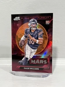 Caleb Williams 2024 Topps Cosmic Chrome Planetary Pursuit MARS SSP RC #PPMR-CW - Imagen 1 de 8