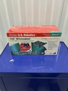 NUOVO MODEM 3Com US Robotics 56k Winmodem Modello 5683 ISA MODEM - Foto 1 di 5