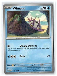 Serie Scarlet & Violet 2023 - Paradox Rift Wimpod comune #48 - Foto 1 di 2