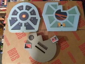 MotU Eternia Base Platform Plates 1986 Playset Masters Universe Command Piece - Picture 1 of 7