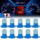 Long Lasting Blue T3 Neo Wedge Led Lights For Car Instrument Panel 10 Pack
