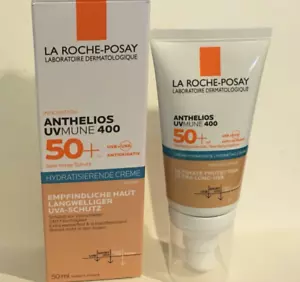 La Roche-Posay Anthelios UVmune 400 Moisturising Cream SPF50+ TINTED 50ml NIB - Picture 1 of 3