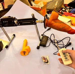 Automatic-Sex-Machine-Gun-Vibrator-Attachments-Sex-Dildo-Toys-Extension-Tube-new - Picture 1 of 67