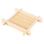10 Pack Bamboo Coasters Coffee Cups Mats Teacup Saucers Square Tea Cup Mat9926