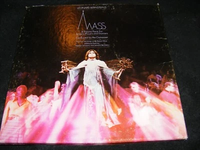 Leonard BERNSTEIN Mass Boxed 2 LP w Stephen Schwartz 71 COLUMBIA w Booklet CLEAN - Image 1 of 2