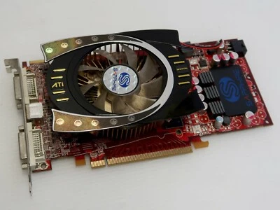 ATI Radeon HD 4770 512MB GDDR5, 128 BIT, 2 X DVI, TV, Sapphire 21149-00, WORKING - image 1 of 4