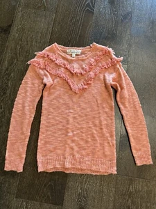 Pink Republic Sweater Girl's Size Small 7/8 Crew Neck Long Sleeve Pullover - Picture 1 of 7