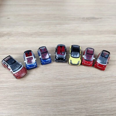 LOTTO DI 7 AUTO SMART GMBH FORTOW X4 FORFOUR X1 ROADSTER X1 CROSSBLADE X1 1:80 - Immagine 1 di 4