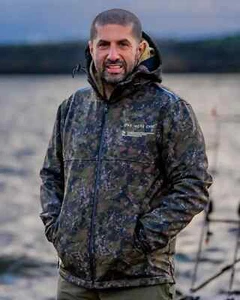 OMC Jacket Splash Camo PB - All Sizes - One More Cast Carp Fishing Clothing NEW