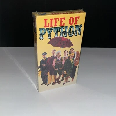 Monty Python Flying Circus: Life On Python (VHS, Comedy, 1989) Brand New/Sealed - Image 1 of 4