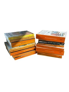 Riesiges Konvolut x 16 Pinguin orange Buchrücken Vintage Taschenbücher Inc George Orwell - Bild 1 von 5