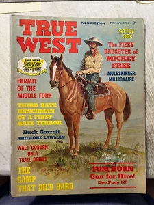 True West Magazine February 1970 Volume 17 No. 3 Whole No. 97 Frontier Times - Picture 1 of 2