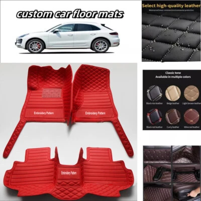 For Kia Stonic Cadenza Sedona Amanti Sorento Spectra Niro Borrego Car Floor Mats - Image 1 of 4