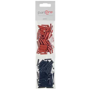 Juego de mangueras retráctiles 100 piezas 3 x 20 mm rojo negro partCore 110043 - Imagen 1 de 1