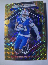 2023 Panini Mosaic Stefon Diggs National Pride Gold Camo Prizm #270  Bills