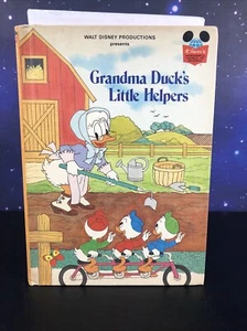 Libro Vintage Nonna Duck's Little Helpers Disney's Wonderful World of Reading - Foto 1 di 3