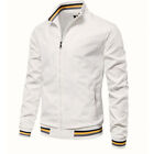 Men Casual Jacket Casual Streetwear Coat Windbreaker Outwear Sweatshirt Tops New