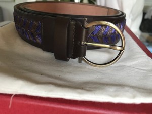 ferragamo braided belt