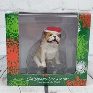 English Bulldog Christmas Ornament SANDICAST English Bulldog New Open Box - Picture 1 of 7