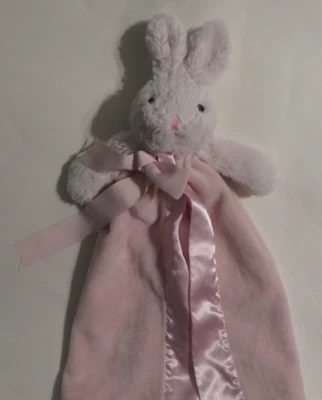 Manta de seguridad/amorosa rosa Mudpie Bunny Foto 1 de 4