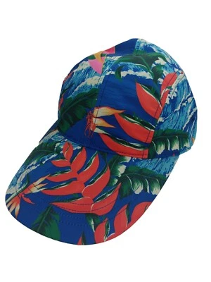 Ralph Lauren POLO Voleibol y Playa Tropical Largo Bill Sombrero Ajustado Talla L/XL RARO Foto 1 de 4