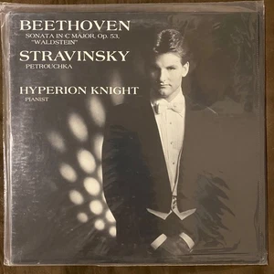 SEALED! HYPERION KNIGHT plays BEETHOVEN & STRAVINSKY -Orig. 1983 Wilson Audio LP - Foto 1 di 2