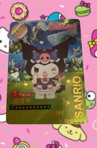 Sanrio ULTRA RARE NEW TRADING CARD Kuromi Gold⭐️💕⭐️Chase, First Edition - Picture 1 of 2