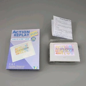 *RARE* Sega Saturn Action Replay Boxed With Instructions - Picture 1 of 3