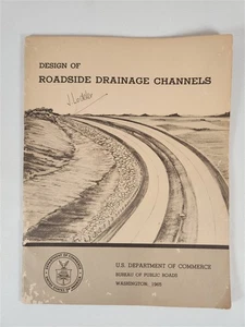 Design Of Roadside Drainage Channels: Hydraulic Design Series No. 4 (USDC) 1965 - Picture 1 of 10