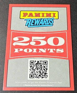 Panini Rewards 250 Points Redemption Card (Unused Code) - Picture 1 of 1