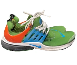 Nike Presto Shoes Mens Size 12 Forest Green Orange Athletic Trainers Sneakers - Picture 1 of 8