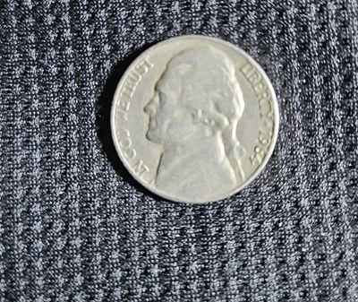1964 D Denver Jefferson Nickel - Circulated - Free Shipping - Image 1 of 2