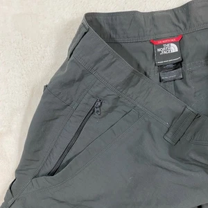 The North Face Mens 34 Gray Nylon Shorts Cargo Outdoor Hiking Performance - Picture 1 of 10