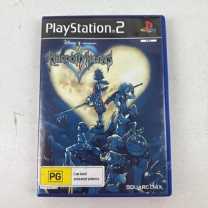 Disney Kingdom Hearts Foil Cover Edition PlayStation 2 PS2 Game + Manual PAL - Picture 1 of 7