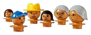Mixed Figures, 6 Piece (Brown) - Mobilo - Picture 1 of 1