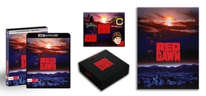 Red Dawn 4K COLLECTORS EDITION OUT OF PRINT w Slipcover,  Poster, Enamel PinSet - Imagen 1 de 5