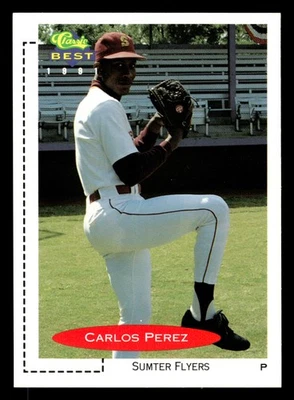 Carlos Perez 1991 Classic Best #92 Sumter Flyers - Image 1 of 2