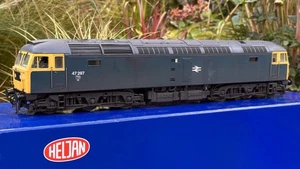 Heljan Spur O Class 47 BR blau - 47297 verwittert  - Bild 1 von 13