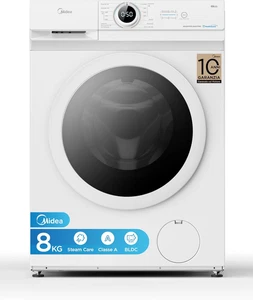 MF10EW80B Lavatrice Slim Carica Frontale, 8 Kg,1400 Giri, Classe A, Vapore, Moto - Foto 1 di 11