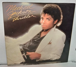 MICHAEL JACKSON: Thriller LP 1982 Misprint Epic - Picture 1 of 5