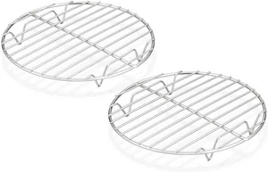 Rund Kühlregal 2er Set 7 Zoll Rundgestell Backen Dämpfen Braten Gestell Set - Bild 1 von 1