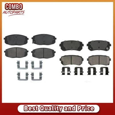 Juego de pastillas de freno de disco delanteras traseras para Hyundai Elantra 2009-2012 Foto 1 de 4