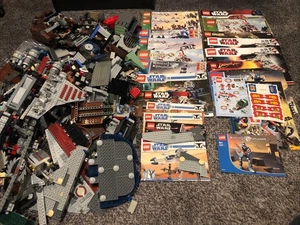 RIESIGES KONVOLUT LEGO STAR WARS CASTLE KNIGHTS KINGDOM LOSE mit 18 HANDBÜCHERN - Bild 1 von 16