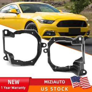 Par de soportes de faros antiniebla para parachoques delantero para Ford Mustang 2015-2017 izquierda derecha - Imagen 1 de 13