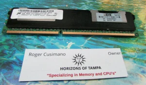 MICRON 4GB PC3-8500R DDR3-1066 REGISTERED ECC MT36JSZF51272PDY-1G1D1BA - Picture 1 of 1