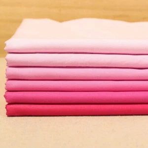 Solid Plain 100% Cotton Fabric 10" Squares Patchwork Craft Scraps Lot DIY - Picture 1 of 13