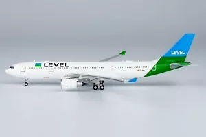 Modellino jet aereo pressofuso 1:400 NG Models Level Airlines Airbus A330-200 EC-NRG - Foto 1 di 9