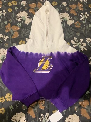 Tie Dye Lakers talla pequeña. Suéter con Capucha Niñas Nuevo Con Etiquetas Auténtico Equipo NBA Foto 1 de 4