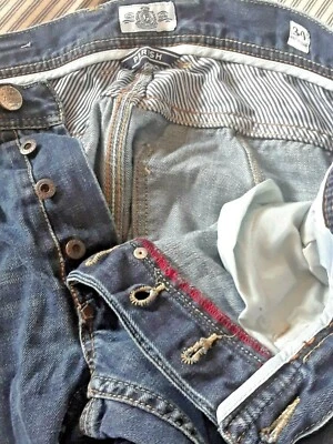 Fab PARISH NATION Button Up Classic Cut Jeans Sz.34-31 - Image 1 of 4