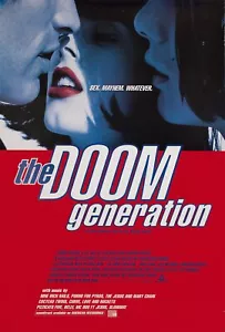 Póster de una hoja de The Doom Generation 1995 en EE. UU. - Imagen 1 de 1